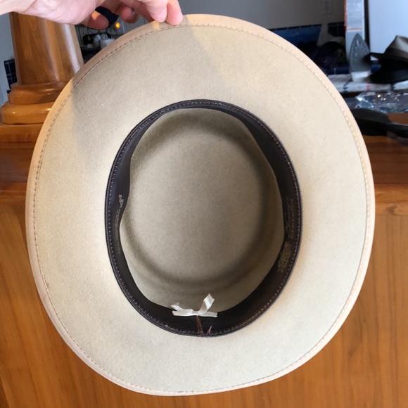 Vintage Stetson The Sovereign sz 6 7/8 approx Fur Felt!! - Picture 5 of 9